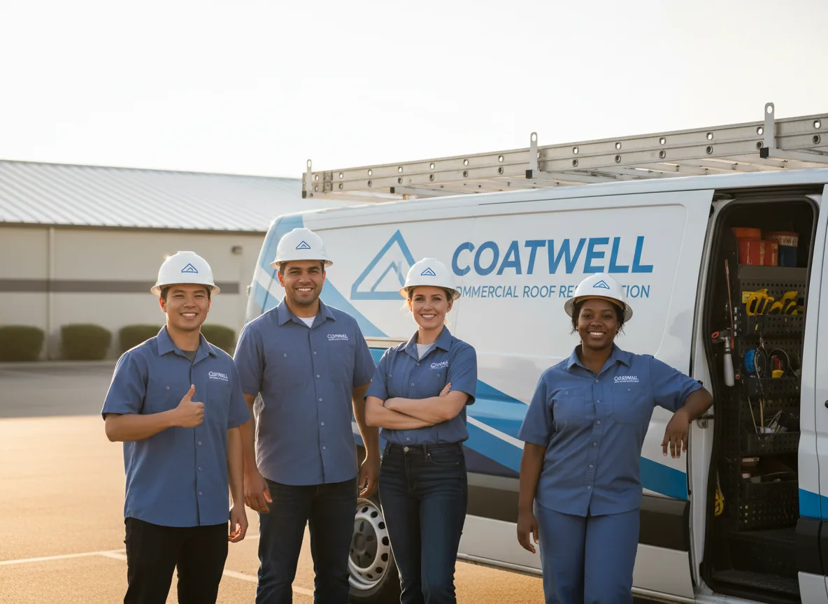Commercial roof coating company in Parshall, ND
